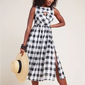 NWT Anthropologie HOPE FOR FLOWERS BY TRACY REESE
Florence Gingham Midi Dress